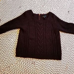 Plushious Cynthia Rowley Woman Cable nit sweater
